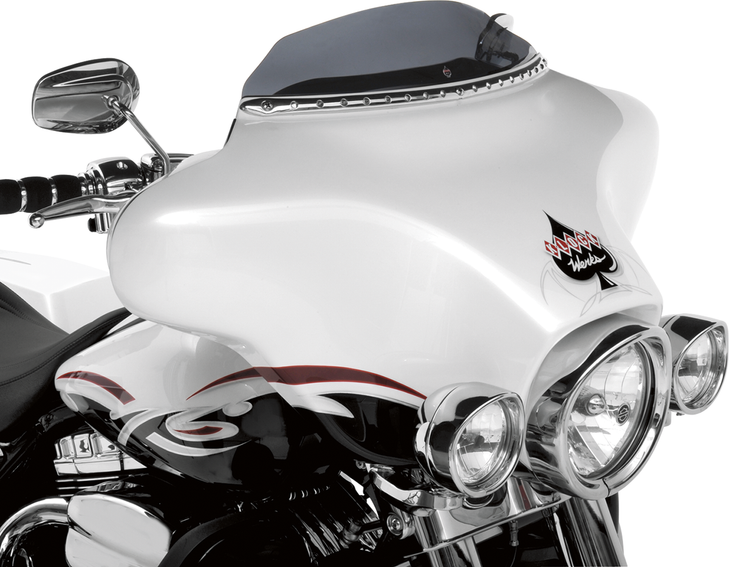 Klock Werks Flare Windshield - 3-1/2" - Dark Tinted - '96-'13 Flht Kww-01-0203