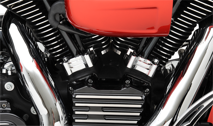 Arlen Ness Lifter Block Covers - 10 Gauge - Chrome 12-572