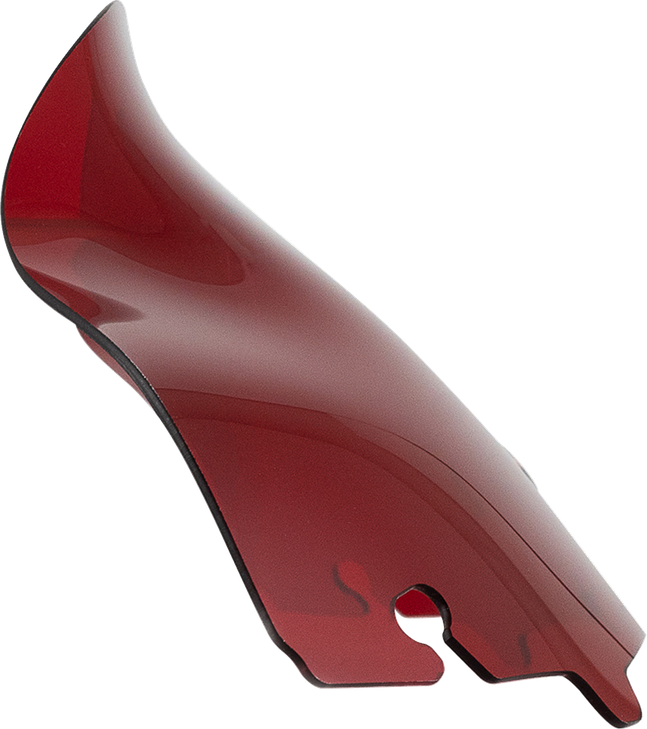 Klock Werks Kolor Flare Sport Windshield - 6-1/2" - Red - Flh Kww-01-0684