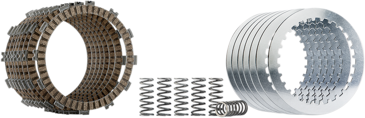 Hinson Racing Clutch Plate Kit - Complete Fiber/Steel Fsc016-7-001
