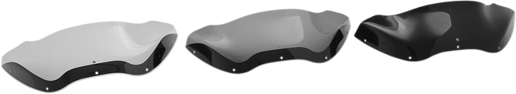 Klock Werks Flare Windshield - 8" - Smoke - '98-'13 Fltr Kww-01-0189