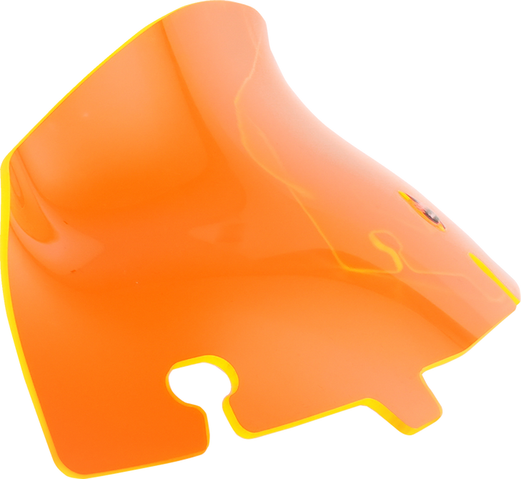 Klock Werks Kolor Flare Windshield - 4" - Orange Ice - Flh Kww-01-0648