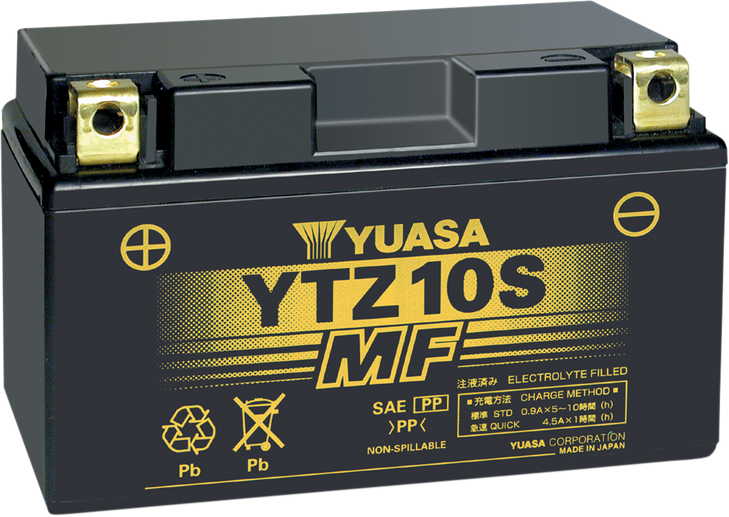 Yuasa Agm Battery - Ytz10S Yuam7210A