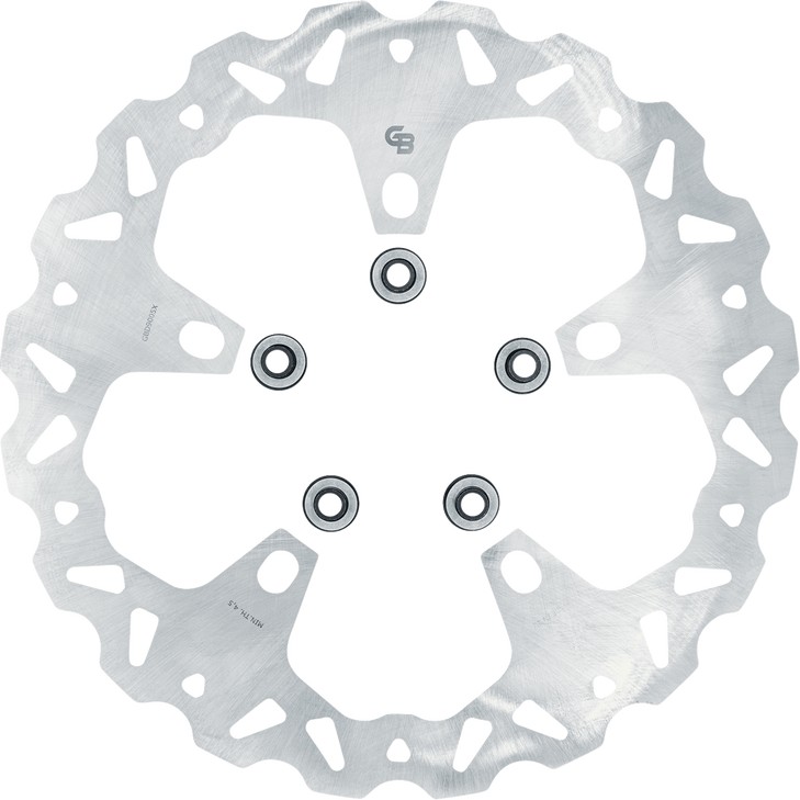 Gbrakes Brake Rotor Front 13" Wave Solid Mount Gbd9005X