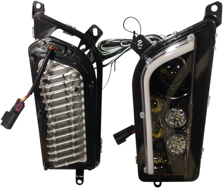 Brite-Lites Led Headlight Conversion Kit - Polaris Bl-Ledrzrhalo
