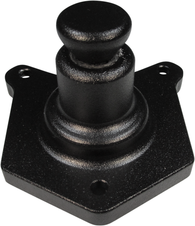 Terry Components Solenoid End Cover - Starter Buttons - Black 550025