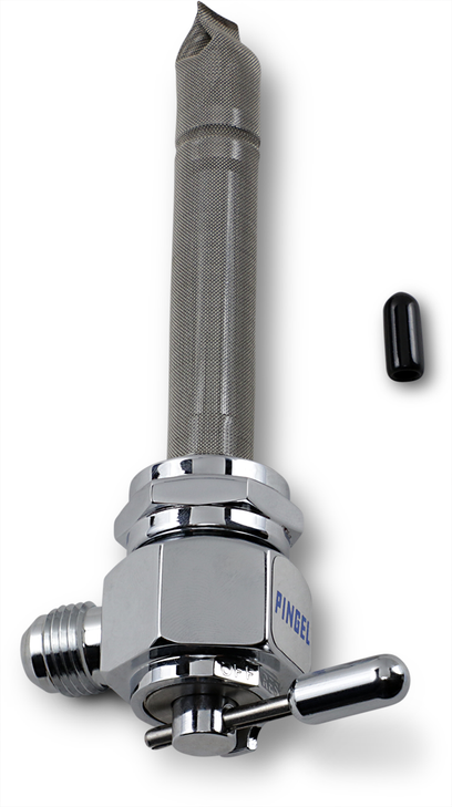 Pingel Power-Flo -6An Fuel Valve - Chrome-Plated - 22 Mm 6331-Ch