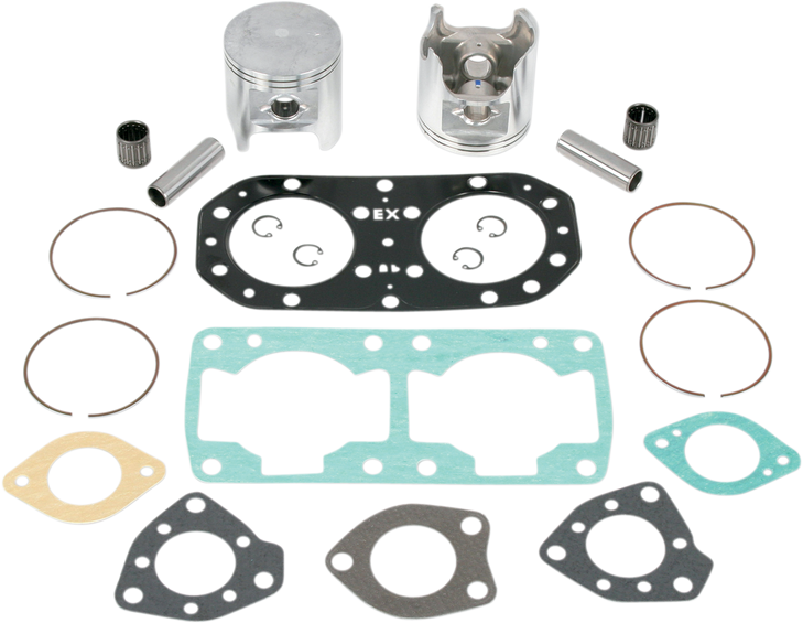 Wsm Top-End Rebuild Kit - 76.00 Mm - Original Series - Kawasaki 010-810-10