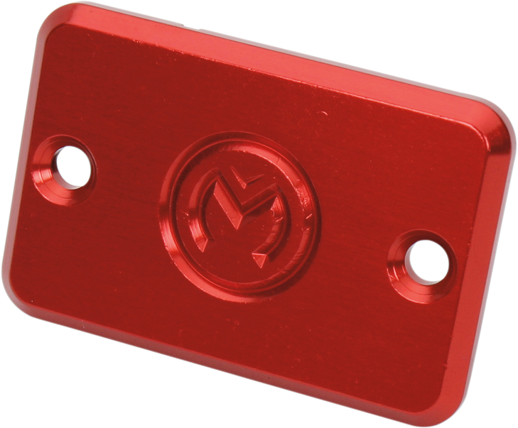 Moose Racing Master Cylinder Cover - Red Bl-Hatvrd