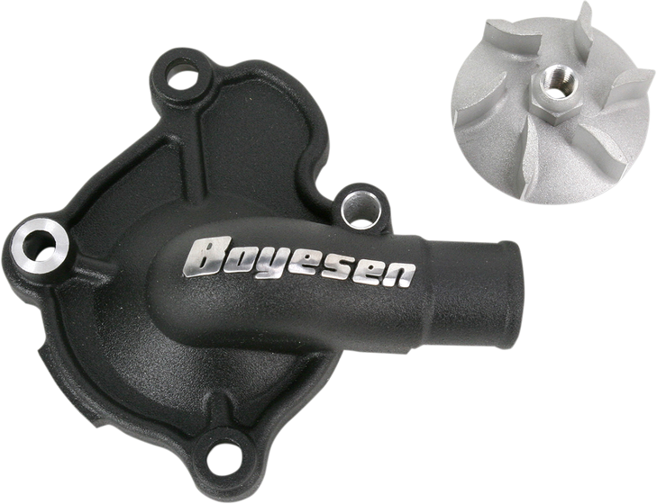 Boyesen Impeller/Waterpump Cover - Black - Honda Wpk-07Ab