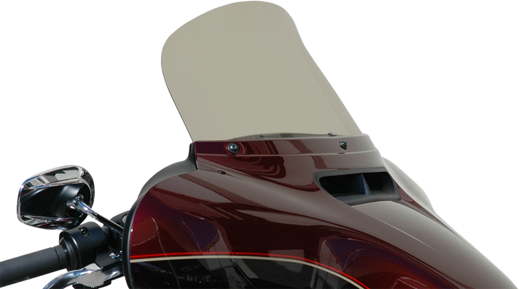 Wind Vest Windshield - 9" - Light Smoke 65-9010