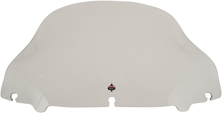 Klock Werks Flare Windshield - 10-1/2" - Clear - '14-'23 Flh Kww-01-0466