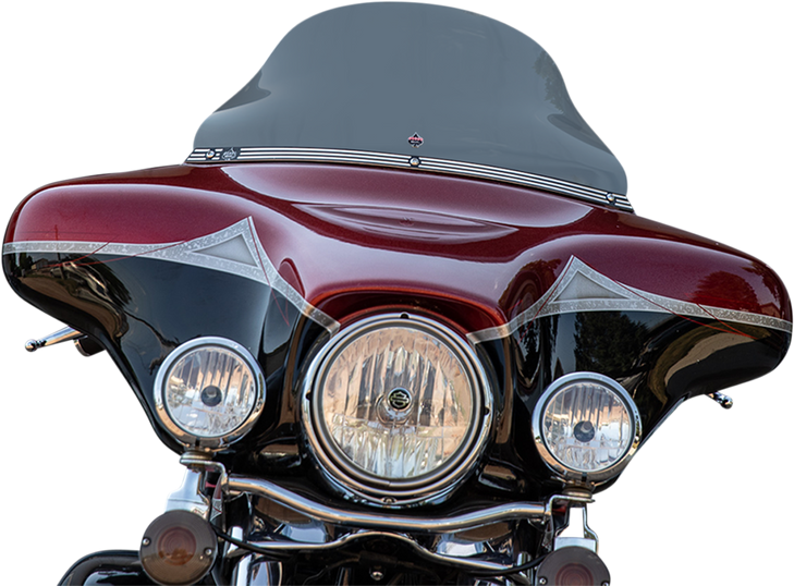 Klock Werks Flare Windshield - 10-1/2" - Tint Kww-01-0619-T
