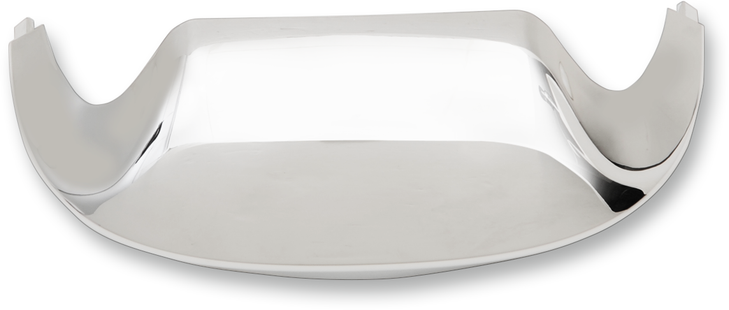 Drag Specialties Fender Tip - Chrome - Front