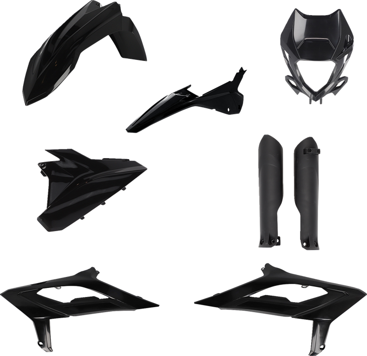 Acerbis Full Replacement Body Kit - Black 2979470001