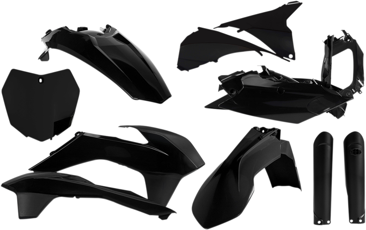 Acerbis Full Replacement Body Kit - Black 2403090001