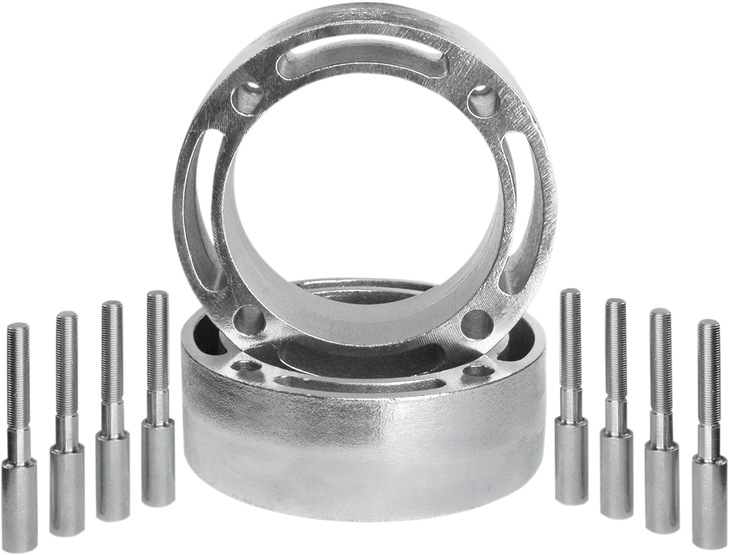 Dura Blue Wheel Spacer - Easy-Fit - 2.5" - 4/156 - Front/Rear - Kit Utv4156
