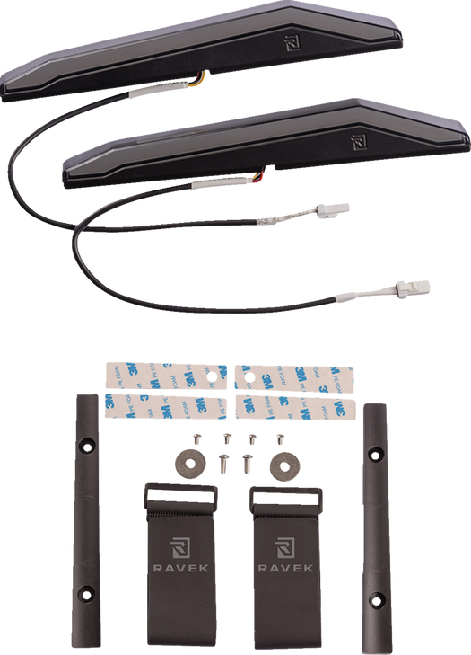 Ravek Lights White Running Ravek Apex Yamaha Viking 69-301S