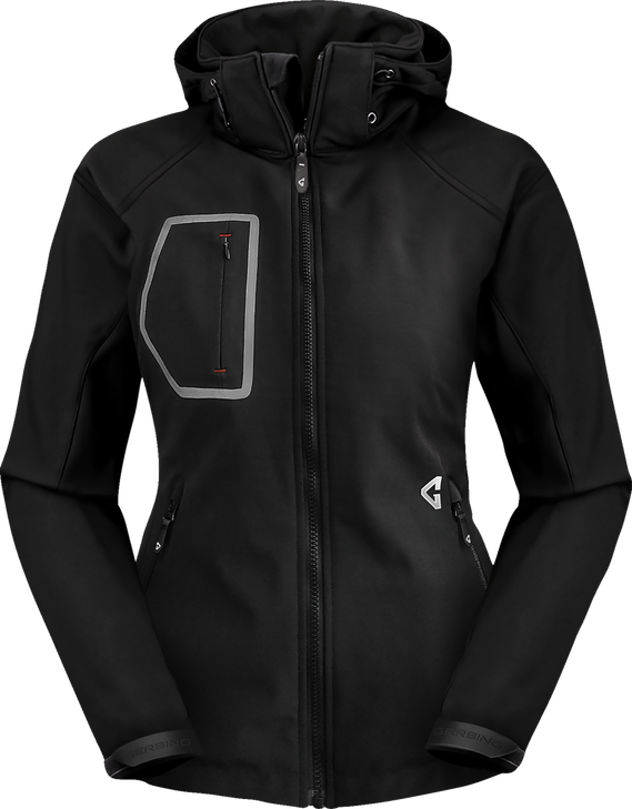 Women'S 7V Torrid Softshell Heated Jacket 2.0 - Large Ger-Tjkt-7V-W-B-L