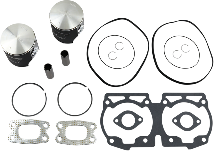 Wiseco Piston Kit With Gaskets - 76.50 Mm - 582 Engine Type - Ski-Doo Sk1220