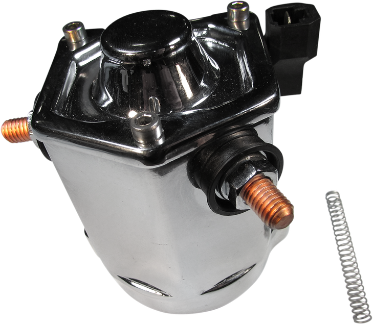 Terry Components Starter Solenoid Body - Chrome 555140