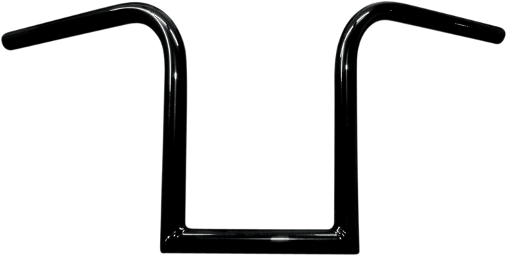 La Choppers Bourbon Handlebar - 10" - Black La-7381-10B