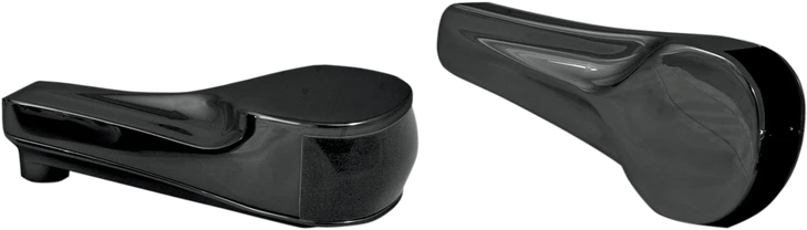 Alloy Art Turn Signals - Led - Front - Finned - Black Rgfs2-2