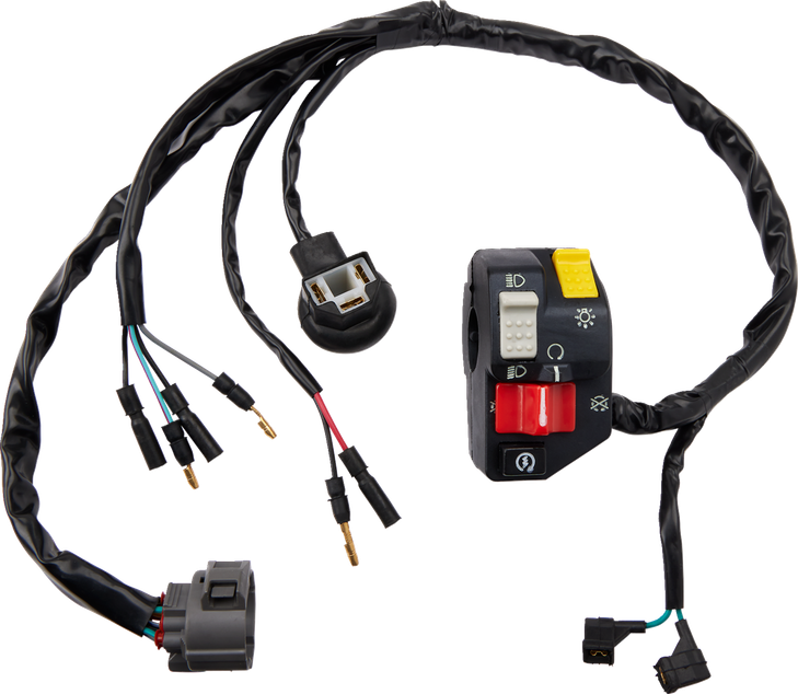 Moose Utility Switch Block Assembly - Honda 400-1258-Pu