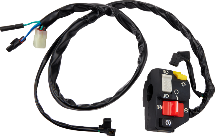 Moose Utility Switch Block Assembly - Honda 400-1261-Pu