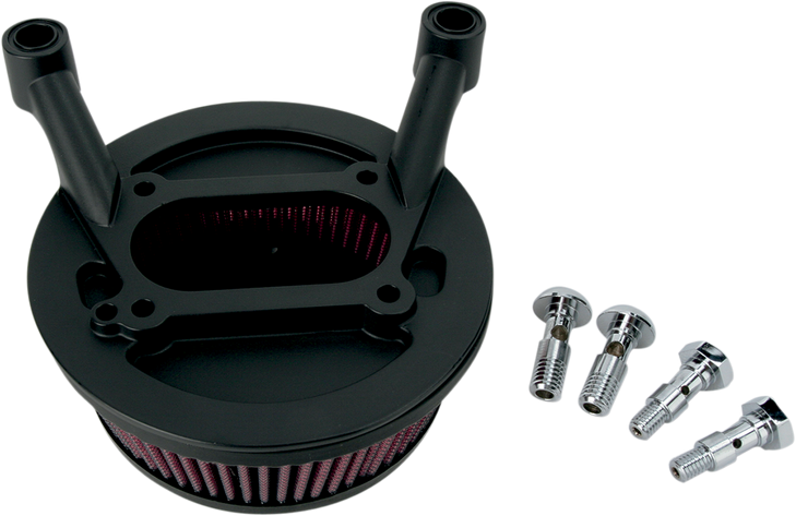 Arlen Ness Big Sucker Stage I Air Filter Kit - Wrinkle Black 18-328