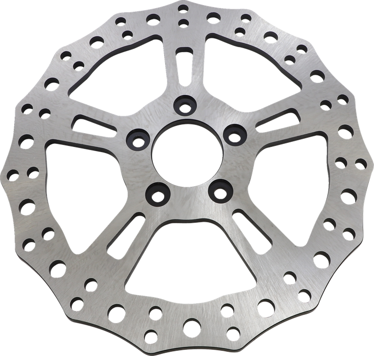 Arlen Ness Jagged Rear Brake Rotor - 11-13/16" 300-021