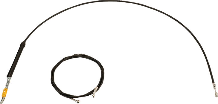 Handlebar Cable/Brake Line Kit - 15" - 17" Ape Hanger Handlebars - Black Vinyl La-8060Kt-16B