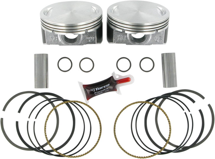 Kb Performance Piston Kit - Twin Cam Kb409C.005
