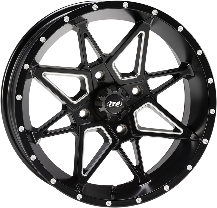 Itp Wheel - Tornado - Front/Rear - Black - 14X7 - 4/110 - 5+2 1421950727B