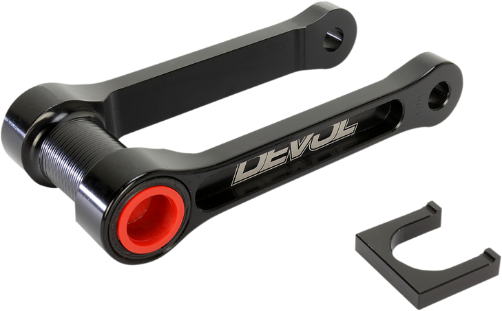 Devol Lowering Link - Lowers 1.25" - Black 0115-2503