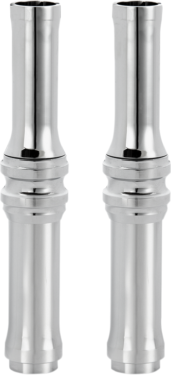 Arlen Ness Pushrod Tube Cover Kit - 10 Gauge - Chrome - Twin Cam 03-632