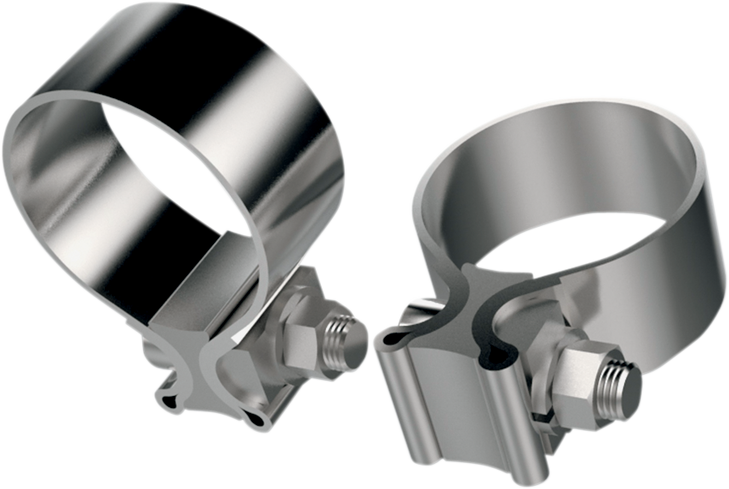 Khrome Werks Exhaust Clamp - Stainless Steel - 1-3/4" 203030