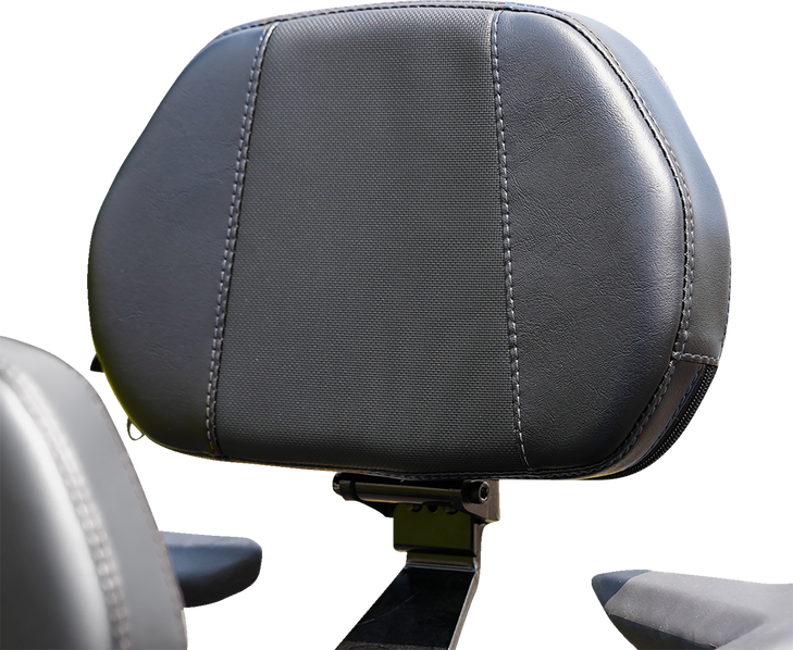 Show Chrome Grande Backrest - Passenger - Ballistic Black - Ryker '19-'24 41-420Gc