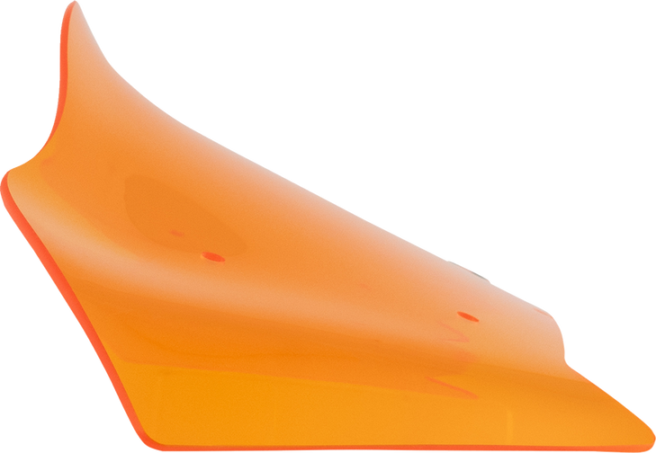 Kolor Flare Windshield - 8" - Orange - Flh/Fltrxstse Kww-01-0729