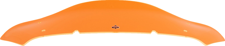Klock Werks Kolor Flare Windshield - 6-1/2" - Orange Ice - Flhx Kww-01-0737