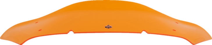 Klock Werks Kolor Flare Windshield - 6-1/2" - Orange - Flhx Kww-01-0742