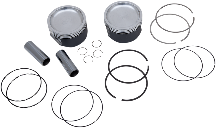 Wossner Piston Kit - 84.93 Mm - Polaris K8877D500-2
