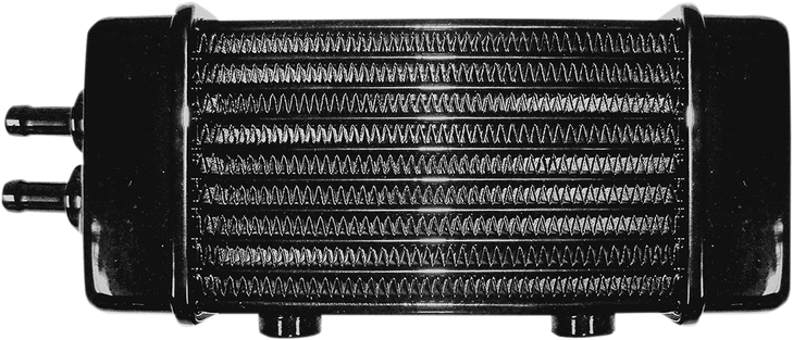 Jagg Oil Coolers Universal Oil Cooler - 10-Row - Gloss Black 3120