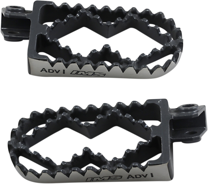 Ims Products Inc. Adventure I Footpegs - Black 253301-1