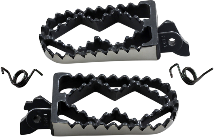 Ims Products Inc. Adventure I Footpegs - Black 252601S-1