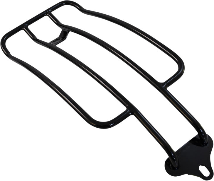 Motherwell Luggage Rack - Gloss Black - Softail Mwl-136-18-Gb
