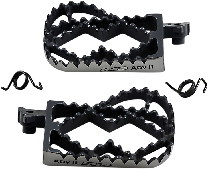 Ims Products Inc. Adventure Ii Footpegs - Black 253116-2