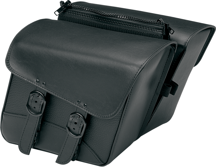 Willie & Max Luggage Compact Black Jack Saddlebag - Slant - Small 59588-00
