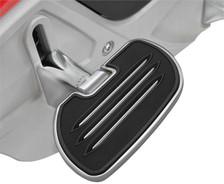 Show Chrome Passenger Floorboards - Black - Spyder Rt 41-185