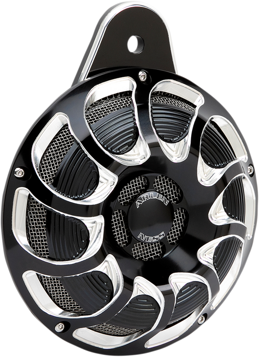 Arlen Ness Custom Horn - Drift - Black 70-252
